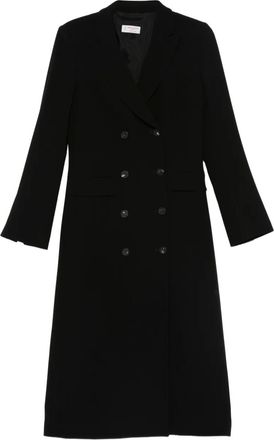 Alberto Biani double-breasted midi dress - Black