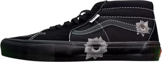 Vans x Supreme Skate Grosso Mid Nate Lowman Black VN0A5KS1BLK
