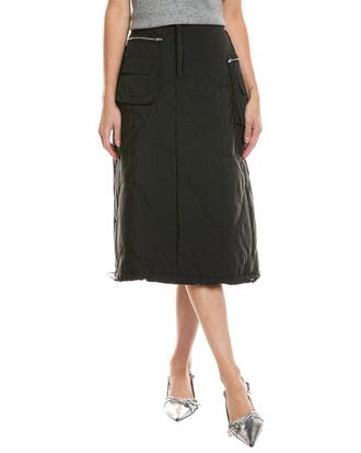 Gracia Quilted Cargo Skirt