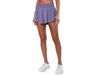 Free People Movement Element Shorts Womens Shorts Graphite : MD (Womens 8-10), Polyester