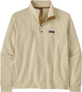Patagonia Hoodies & sweatvesten, Heren, Beige, L, Katoen, Daily Snap-T P/O