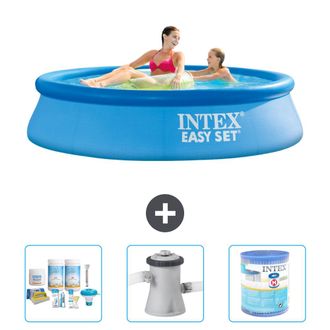 Intex Piscina Easy Set Redonda - 244x61 Cm - 6-piezas S30385