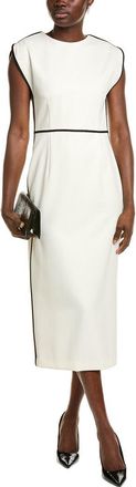HUGO BOSS Detira Wool-Blend Midi Dress