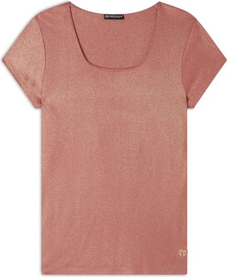 Freddy T-shirt in jersey viscosa coated a costine