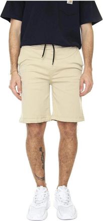 Iuter Jogger Short - Heren - Korte Broeken - Beige - L - Katoen - Korte Broeken