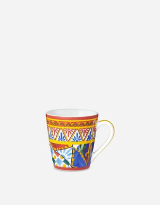 Dolce & Gabbana Porcelain Mug - Mugs Multicolor Onesize