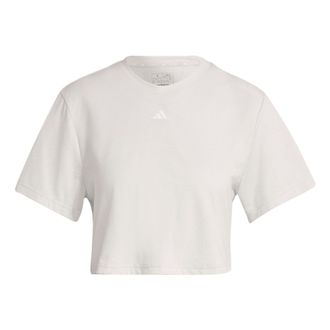 adidas (WMNS) adidas Studio T-Shirt White IB8565