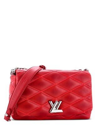Louis Vuitton GO-14 Handbag Malletage Leather PM shoulder bag - women - Calf Leather/Leather - One Size - Red
