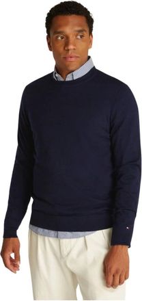Tommy Hilfiger Heren, Truien, Blauw, Maat: XL