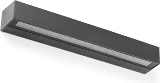 Faro Barcelona Doro-28 Led Aplique De Pared Gris Oscuro 71907