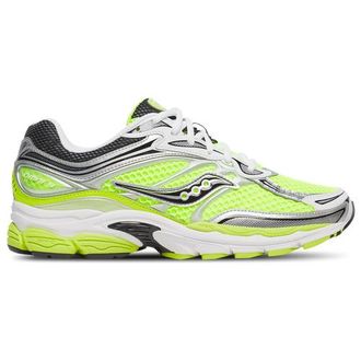 Saucony Mens Progrid Omni 9 - Running Shoes Silver/Black/Citron Size 10.0