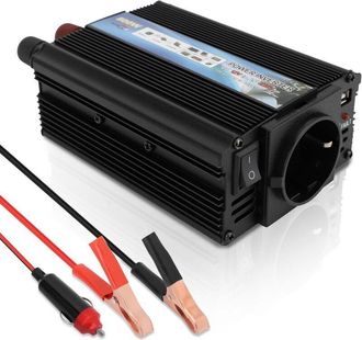 OEM Convertisseur De Tension - 500 W - 12 V Dc A 220 V Ac - Onda Sinusoidal Modificada - Para Coche Camping Viaje - 1 Unidad