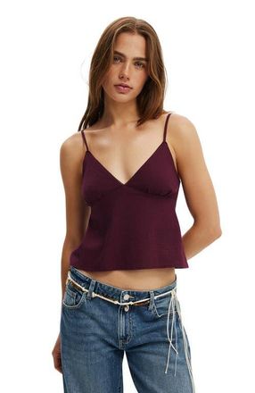 Cotton On Womens The Daydream Cami in Blackberry Belle at Nordstrom, Size 10