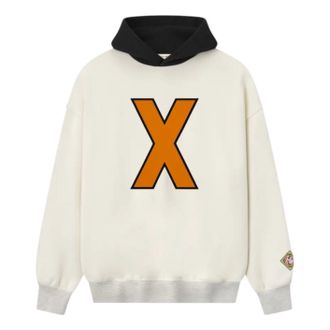 Fear of God Cuban X-Giants Hoodie Cream White Black 192NL256593F