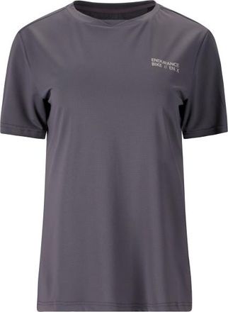 ENDURANCE Yorgos Cycling/MTB S/S Shirt Velotrikot f&uuml;r Damen | grau/blau