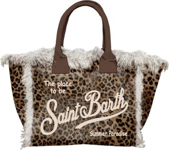 MC2 Saint Barth Tote Bags, female, Brown, Size: ONE SIZE Colette Hand With Strap