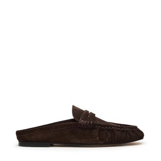 Steve Madden Rafe Mule CHOCOLATE BROWN SUEDE