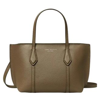 Tory Burch Dames, Tassen, Grijs, Maat: ONE Size Katoen