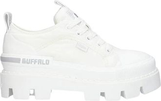 Buffalo Sneakers raven lo vegan senakers 1630642-wht - Dames - Sneakers - Wit - 40 EU - Schoenen