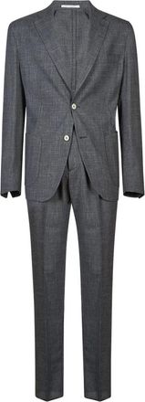 Eleventy Hombre, Trajes, Negro, Talla: XL
