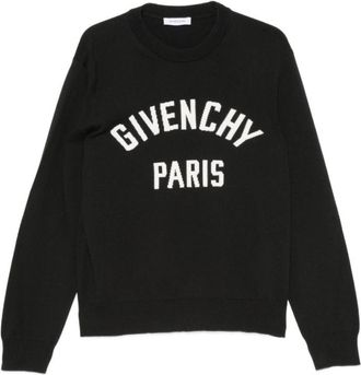 Givenchy Black Crew Neck Sweater