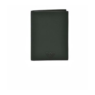 Emporio Armani Portacarte 10x14 - Heren - Accessoires - Groen - Maat: ONE Size