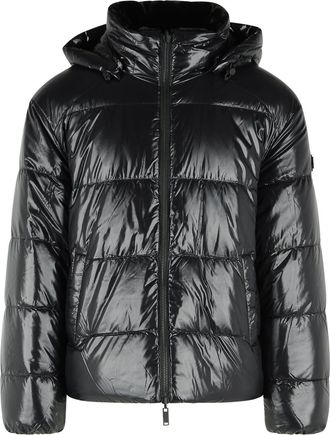 Moose Knuckles King Reversible Black Nylon And Polyester Down Jacket