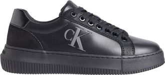 Calvin Klein Jeans Zwarte Chunky Sneakers voor Vrouwen - Dames - Sneakers - Zwart - 36 EU - Schoenen