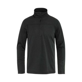 Fj&auml;llr&auml;ven Hoodies & sweatvesten, Heren, Zwart, M, Polyester, Zip-through Sweatshirt