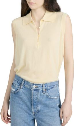 Frame Denim The Cashmere Tank in Lemon at Nordstrom, Size X-Large