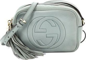 Gucci Soho Disco Leather Small crossbody bag - Groen