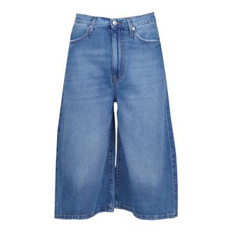 Roy Rogers Denim Shorts, female, Blue, Size: W24 Bermuda Kaori