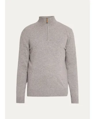 Polo Ralph Lauren Mens Cashmere Half-Zip Sweater