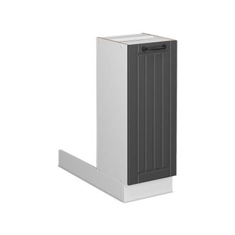 Vicco Isola cucina Fame-Line, Antracite casa di campagna, 30 cm senza piano di lavoro Vicco