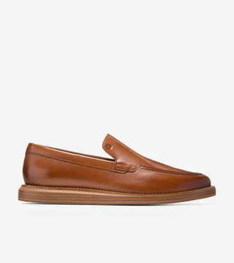 Cole Haan Mens Grand Neoclassic Venetian Loafers - Brown Size 10.5