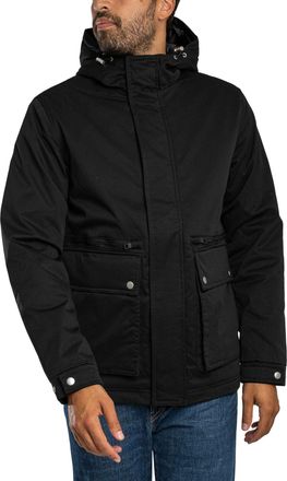 Jack & Jones Jack & Jones Wolf Parka-Jas, Zwart
