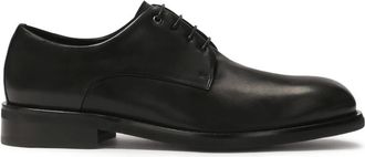 Kazar Schoenen, Heren, Zwart, 43 EU, Leer, Casual zwarte leren halfschoenen