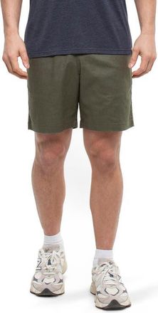 tentree Reynolds Short in Deep Olive at Nordstrom, Size Xx-Large