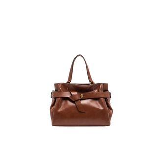 Gianni Chiarini Dames, Tassen, Bruin, Maat: ONE Size Zijde