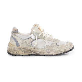 Golden Goose Sneakers, male, Gray, Size: 12 US Running Dad New Sneaker