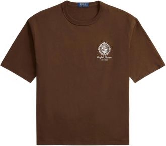Polo Ralph Lauren cotton T-shirt - men - Cotton - S - Brown