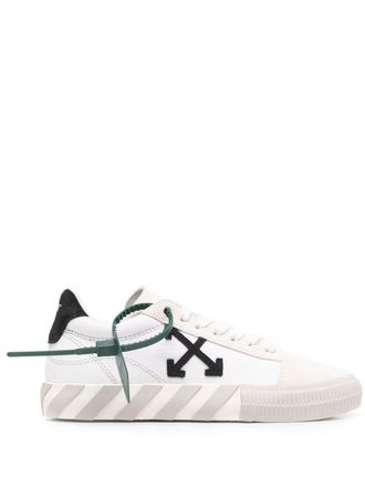 Off-white Vulcanized low-top sneakers - women - Fabric/Rubber/Fabric/Suede/Suede - 36