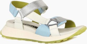 Hispanitas Womens Ambar Womens Sandals - Panna Silver Celeste - Size: 8