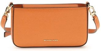 Michael Kors Tassen, Dames, Oranje, ONE Size, Leer, Bryant Schoudertas