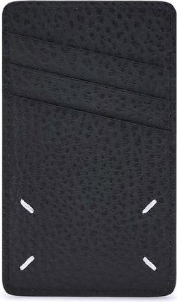 Maison Margiela Mens Black Calf Leather Bos Taurus Wallet