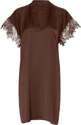 Bruuns Bazaar Wenny Dress - Dames - Korte kleedjes - Bruin - M - Kleedjes
