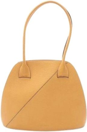Loewe Pre-owned Handbags, female, Yellow, Size: ONE SIZE Pre-owned Tote bag