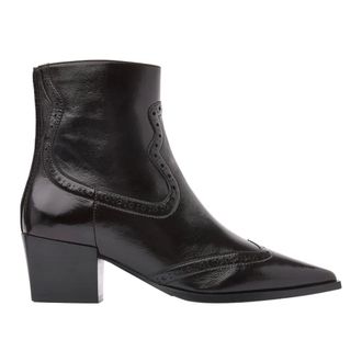 VIA VAI Schoenen, Dames, Bruin, 40 EU, Leer, Kate Neil enkellaarsjes