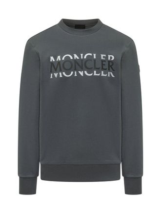 Moncler Dark Grey Logo Sweatshirt