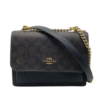 Coach Borsa a tracolla firmata Pre-owned - - Pre-owned - Donna - Marrone - ONE SIZE